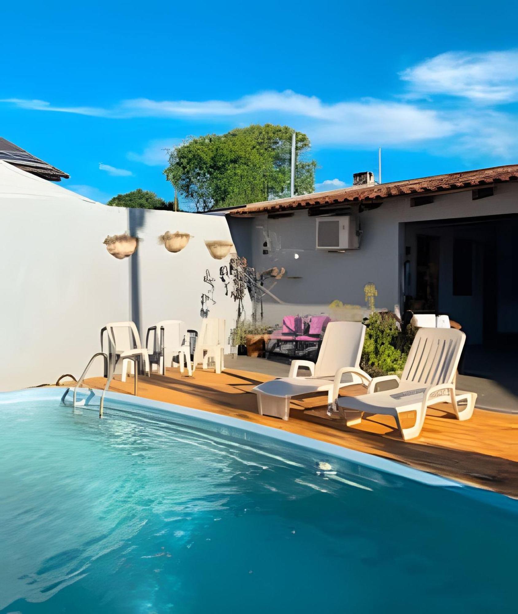 Casa Com 3 Suites E 1Quarto Piscina Ar Para 10 Hospedes Foz do Iguacu Ngoại thất bức ảnh
