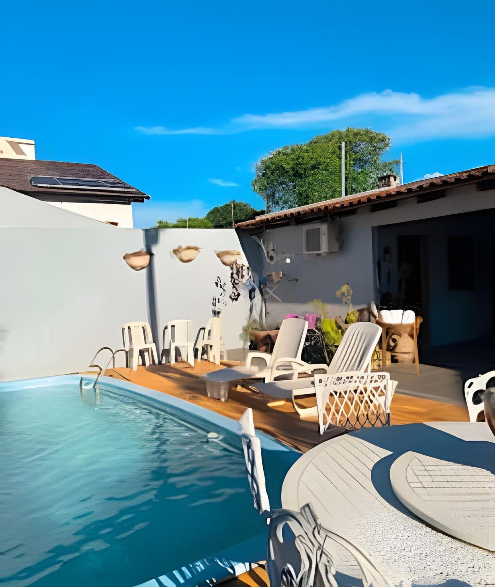 Casa Com 3 Suites E 1Quarto Piscina Ar Para 10 Hospedes Foz do Iguacu Ngoại thất bức ảnh